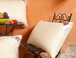 Подушка пуховая в жаккардовом сатине Легкие Сны МЕЧТА 68х68 упругая