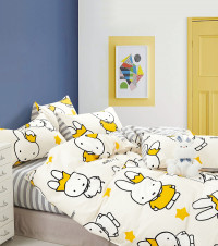 Постельное белье из твил-сатина TANGO miffy 70х70 (2шт) 2-спальное