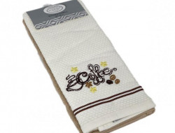 Набор кухонных полотенец хлопковых KARVEN HM770 ASKILI MUTFAK bej-krem V3 40х60 (2шт)