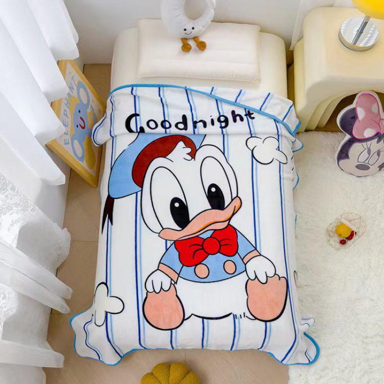 Плед детский из микрофибры TANGO ДОНАЛЬД ДАК ФЛАНЕЛЕВЫЙ 100х140