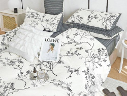 Постельное белье двухстороннее из твил-сатина SAILID BP-162-2 2-спальное