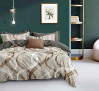 Постельное белье из сатина АЛЬВИТЕК волны семейное