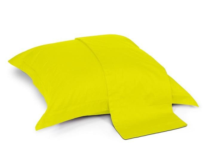Набор наволочек из сатина TANGO LIFESTYLE JT-73 лимонно-желтый 70х70 (2шт)