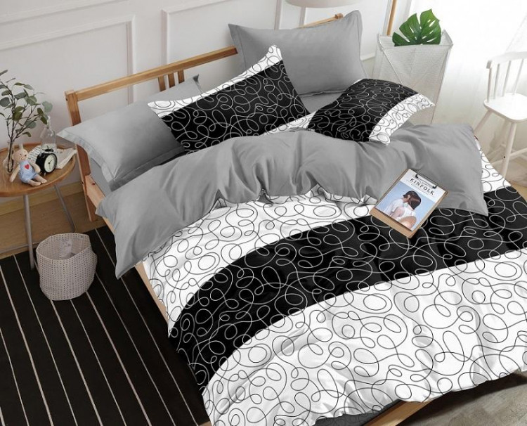 Постельное белье из печатного твил-сатина SAILID BR-1-3 евро